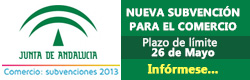 Nueva Subvención Comercio de la JJAA solo hasta el 26 de Mayo