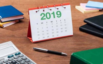Calendario del contribuyente: Octubre 2019
