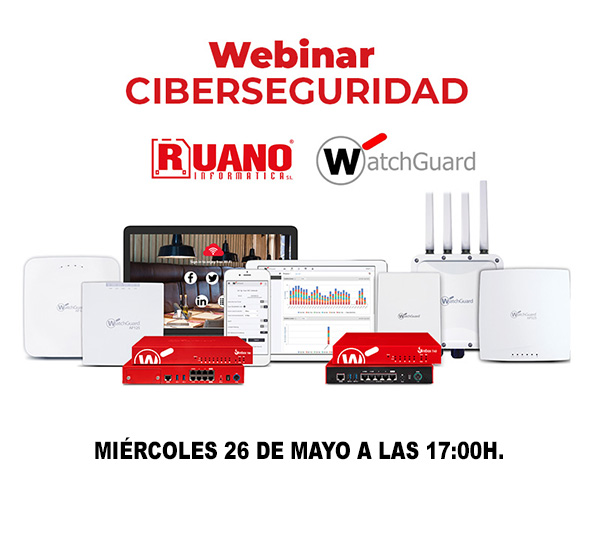 NOVEDADES EN CIBERSEGURIDAD QUE TIENES QUE CONOCER. WEBINAR 26 MAYO 17:00H