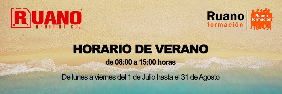 HORARIO DE VERANO