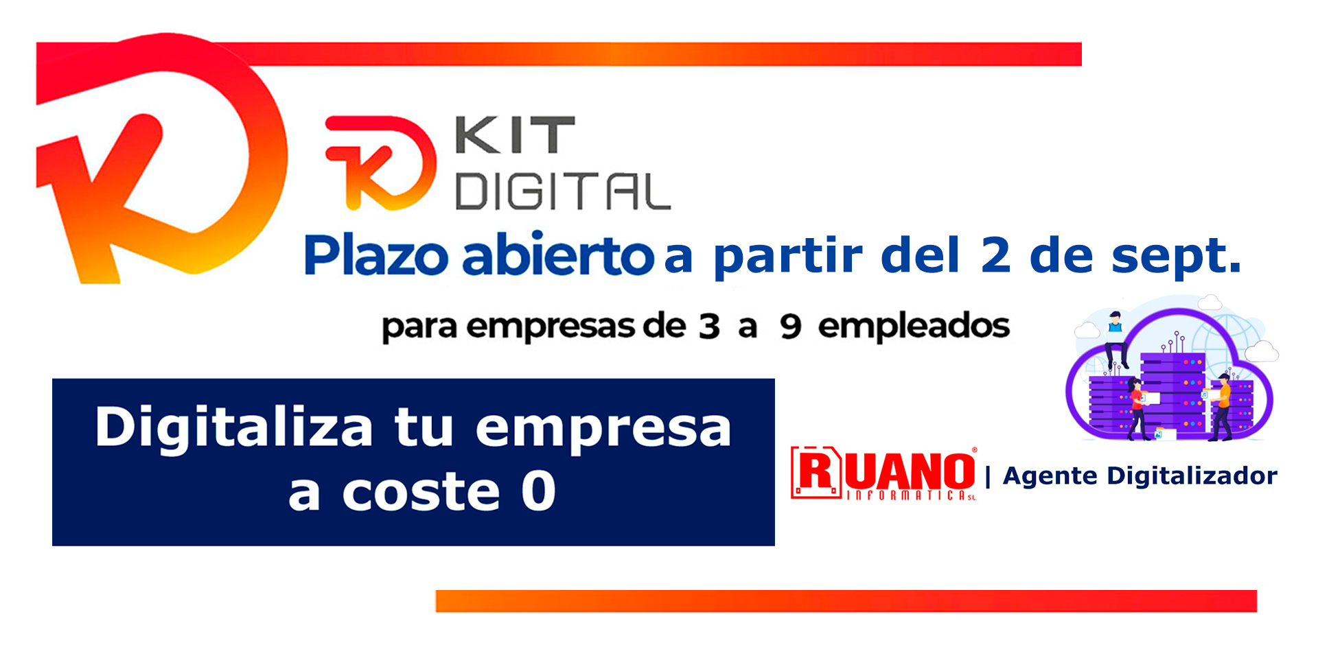 Imagen Kit digital para el segmento dos, plazo abierto el dos de septiembre