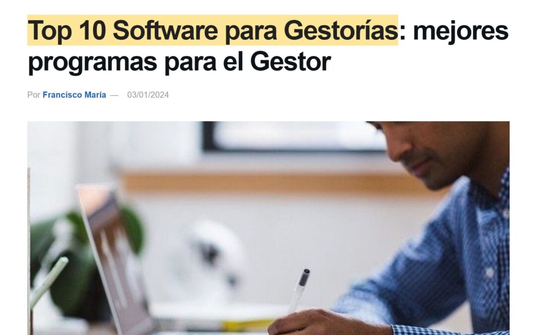 elGestor de Gestorías Top 1 de los diez mejores Software para Gestorías