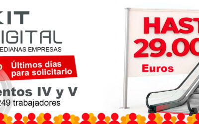 ¡Últimos días para solicitar tu Bono Kit Digital de hasta 29.000€!